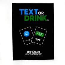 Text Or Drink 卡牌遊戲派對桌遊 - 白色 - 查看 1