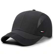 1pc Men's Baseball Cap, Summer Men's Hat, Minimalist, Outdoor Casual Quick-Dry Sun Protection, Daily Outfit Styling - 56-60 - View 6