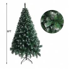 6FT Iron Leg White PVC 650 Branches Christmas Tree - As Pic - View 9
