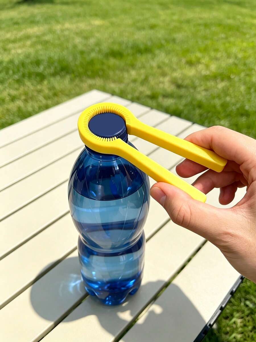 1pc Rotary Bottle Opener, Plastic Beverage Cola Universal Opener (Multiple Colors Available), Non-Slip Cap Grip, Ergonomic Handheld Design, Effortless Tightening And Sealing Bottle Caps, Labor-Saving Bottle Opener Tool For Elderly And Women, Kitchen Gadget