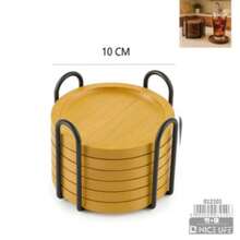 Nordic Luxury Small Coffee Table, Minimalist Modern Round Coffee Table/Side Table For Small Living Room - Mustard Yellow - View 7