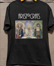 The Aristocrats Band T-Shirt Collection Classic Black All Sizes Unisex - 黑色 - 查看 1