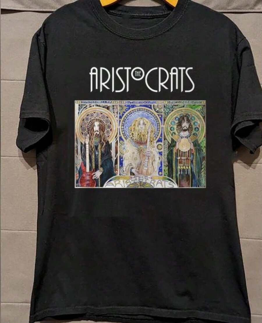 The Aristocrats Band T-Shirt Collection Classic Black All Sizes Unisex - 黑色 - 查看 1