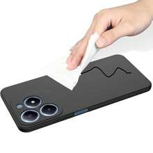 Casing Ponsel untuk C61 / C63 4G / Narzo N63, dengan Perlindungan Kamera, Tipis, Tahan Guncangan, Fleksibel, Hitam Matte, Silikon Lembut Pelindung - Hitam - View 7