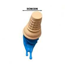 3D Ice Cream Hook, This Fun And Colorful Melting Ice Cream Decoration Can Add A Sweet Touch To Any Purpose You Desire. It Is Perfect For Hanging Pool Towels Or Kitchen Towels. - View 8