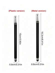 Stylus Kapasitif Ujung Ganda 2-in-1, Pensil Layar Sentuh Universal untuk Perangkat iOS & Android, Stylus Sentuh untuk Menggambar dan Menulis, Pena Layar Sentuh Portabel, Senyap, dan Anti Aus - MultiWarna - View 6