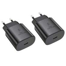 1-4個 USB C 25W 超快充電源適配器，兼容 Galaxy S26/S25/S24/S23/S22/S21/S20 Ultra/Plus/S20FE/S10/A13/A53/A71/Note 20 Ultra/10，兼容 17 16e/15/14/13/12/11/Pro/Pro Max/Plus 快充 - 歐規C型插(220-240V) - 查看 11