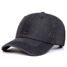1件女款 A 字刺繡水洗牛仔棒球帽，街頭時尚帽，戶外防曬休閒帽，春/秋旅行海灘度假 - 多色 - 查看 16