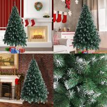 6FT Iron Leg White PVC 650 Branches Christmas Tree - As Pic - View 2