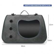Pet Backpack - Dark Grey - View 4