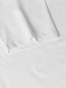 Women's T-Shirt With Amor Cat Wing And Arrow Design - Loose Fit, Short Sleeves, Round Neck, Suitable For Casual Wear, Themed Parties, Etc. - White - View 4