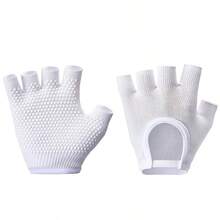 Women's Fingerless Backless Warm Five-Finger Yoga Gloves, Anti-Slip Yoga Accessories - Yoga Gloves - View 10