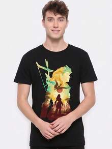 Men T-Shirts - Black - View 1