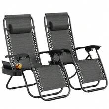 Folding Chairs - Grey - View 1