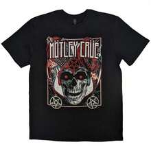 Motley Crue Vegas Unisex Adult T-Shirt - 黑色 - 查看 1