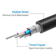 VENTION 3-Pin XLR Balanced Audio Extension Cable, Male To Female XLR Mic Cord, Shielded XLR Cable For Microphone, Studio Recording Device, Amplifier, Audio Mixer - View 7