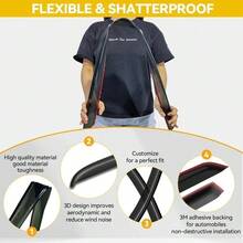 For 2003-2009 Dodge Ram 1500 2500 In-Channel Window Visor Vent Shade Rain Guards - United States - View 2