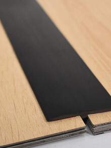 Approx. 1m Self-Adhesive Floor Transition Strip, PVC Door Threshold Decorative Strip, Peel And Stick, Suitable For Carpet, Tile And Floor Gaps, Door Threshold Cover, 4mm High Gap Cover, Suitable For Composite Floor Tile Floor, No Tools Required, Tenant Use, Door Balcony Safety - Multicolor - View 9