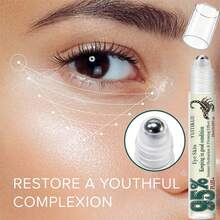 YUITIKUE Roller Ball Eye Serum, Hydrating Firming Eye Skin Care Essence, Portable Roll-On Eye Treatment For Under Eye Area, 20ml Moisturizing Eye Lotion For Women, Refines Eye Texture, Ideal For Daily Morning & Night Eye Skincare Routine - 20ml - View 6