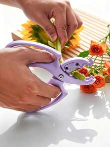 Metal Thorn Remover Pliers, Rose Stem And Leaf Stripper, Floral Thorn Removal Tool For Florists, Suitable For Bouquet Arrangement - Multicolor - View 2