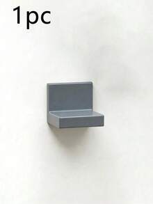 6件/2件/1件 深黑色加厚壁掛式收納架，現代懸浮展示架，窄空間省時收納架，附鐵板支撐，螺絲安裝，適用於居家與辦公室 - 多色 - 查看 10