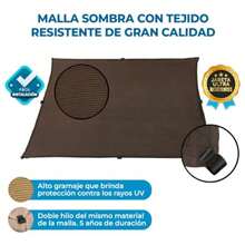 Shade Cloths, Tarps & Canopies - Chocolate - View 4