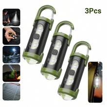 1pc/3PCS Keychain Light Mini Work Light Portable Multi-Function Flashlight Light Rechargeable And Waterproof Suitable For Outdoor Camping Safety Warning Lights Household Emergency Lights - Keychain - View 11