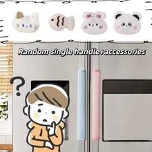 1/2/6pcs Refrigerator Microwave Anti-Oil Door Handle Covers, Washable Pull Door Handle Protectors, Handle Covers, Suitable For Microwave, Oven, Glass Anti-Stain Door, Door, Swing Rope, Kitchen Decor, Home Decor, Farmhouse Decor, All Season Use - Multicolor - View 18