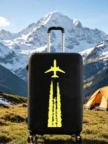 Universal Luggage Protector Cover, Dustproof And Scratch-Resistant Luggage Cover With Elastic Edges, Suitable For Flights, Honeymoon, Airport, Cruise, Business Travel, Unisex Travel Essential Accessory, Suitable As Gift For Family, Friends, Mother, Teacher, Fits Most Rolling Luggage, Carry-On Bags, Trolley Bags - Multicolor - View 11