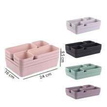 Drawer Storage Box Divider Extendable Organizing Box Built-In Divider Dressing Table Cosmetics Lipstick Classification Compartment - A - View 6