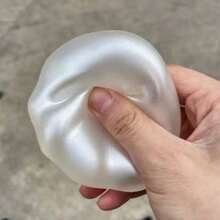 1 Peça Brinquedo Apertável de Óleo de Coco com Pérola Maleável, Bola Sensorial de Pressão com Rebote Lento para Alívio do Estresse, Adequado para Adultos, Brinquedo Macio, Presente Surpresa, Presente de Aniversário, Presente de Natal, Presente Perfeito, Needdoh - Multicolorido - Visão 9