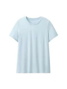 Beneunder 女款透氣棉質 T-shirt CT005 - 淺藍色 - 查看 6