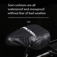Pelindung Hujan Jok Sepeda, Bahan PVC Tebal Tahan Air, Desain Perlindungan Penuh 360°, Tepi Elastis Anti Selip, Tahan Hujan, Tahan Salju, Tahan Sinar Matahari, Tahan Korosi, Universal untuk Sepeda Gunung dan Sepeda Listrik, Perlengkapan Bersepeda Luar Ruangan yang Penting - MultiWarna - View 6