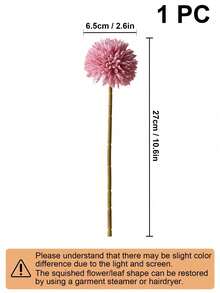 4/16pcs Artificial Chrysanthemum, Dandelion, Hydrangea Flower Bouquet, Suitable As Gift For Friends, Brides, Wedding Decoration, Home, Office, Cafe, Party Room Decor Fall Decor Autumn Decor Living Room Wall Art Autumn Room Decrations Bridesmaid Gifts - Coral Orange - View 2