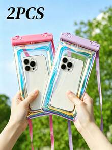 PVC Waterproof Waist Bag, Summer Waterproof Phone Pouch, Back To School Essential, Suitable For Swimming And Water Park - Multicolor - View 23