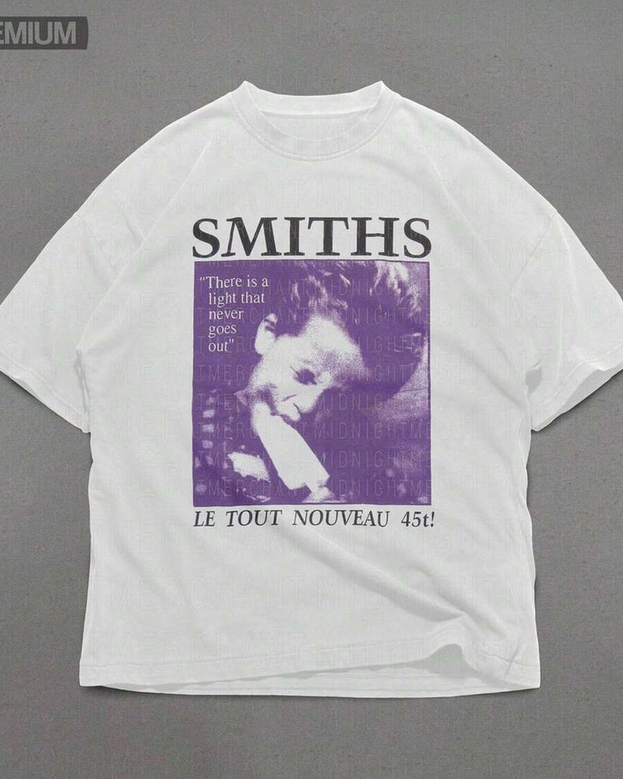Retro Graphic Cotton Fan Tee For Her Top Donna - 白色 - 查看 1