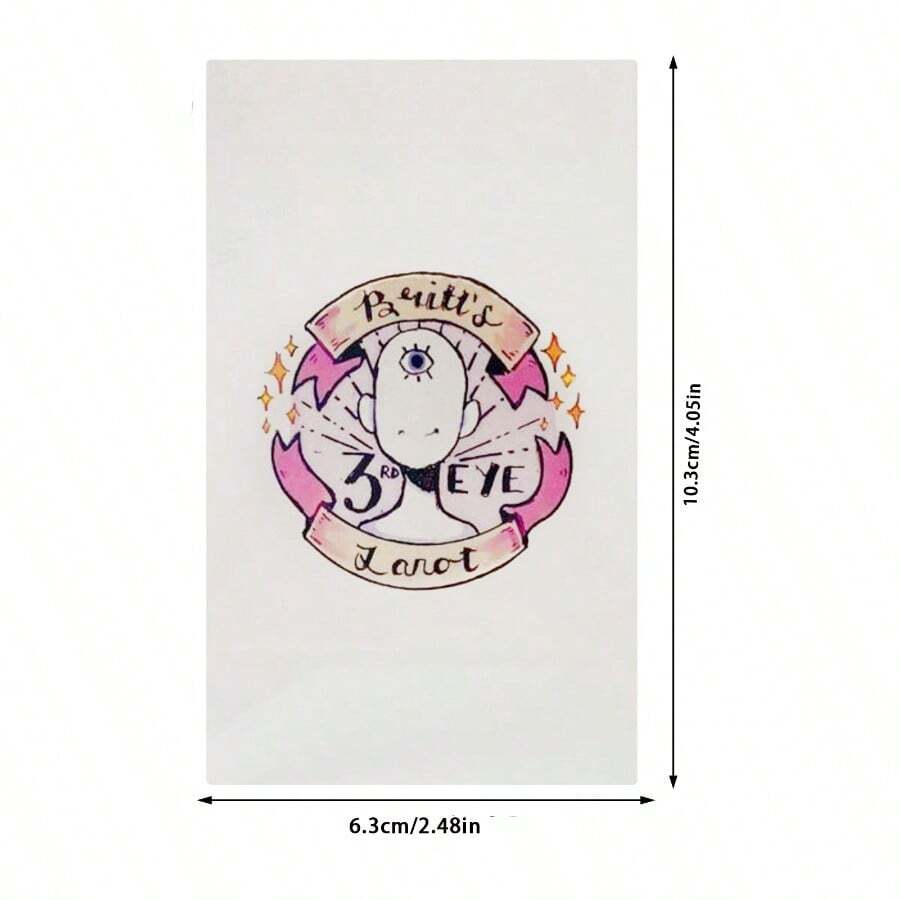 Britt's Third Eye Tarot Card Game For Fortune Telling Party Or Gathering Fun Game Cards - White - View 1