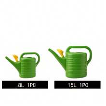 1-2 Pcs 8L/15L Watering Can, Integrated Handle & Long Spout, Labor-Saving & Precise Watering, Sturdy Plastic Material, Ideal For Gardening, Outdoor & Irrigation - A - View 10