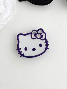 Sanrio Hello Kitty Cartoon Cat Phone Stand Mirror Sticker Adhesive Mirror Bow Tie Cat INS Style Retractable Phone Holder - Multicolor - View 13