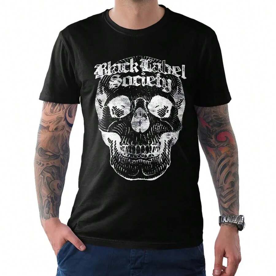 Men T-Shirts - Black - View 1