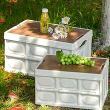 Outdoor Storage Box, Outdoor Storage Box, Trunk Organizer, Camping, Picnic, Camping Box, Car-Mounted Folding - View 2