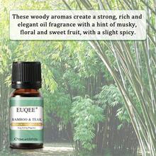 EUQEE 6pcs Fragrance Essential Oils Set For Diffusers Humidifier 10ml/0.33fl.Oz-Forest Pine, Warm Rustic Woods, Bamboo & Teak, Cedarwood, Leather, Sweet Tobacc - Grandpa's Woodshop - View 6