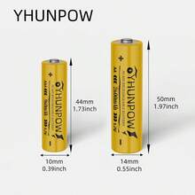 YHUNPOW-5#/7# Rechargeable NiMH Battery, Large Capacity Long-Lasting, Suitable For Game Controllers, Electric Toy Cars, Keyboards, Mice And More - View 4
