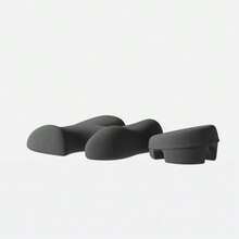 Massaging Headrest For Bed, Sleep Pillow For Chest And Face Support, Ideal For Massages, Well-Being, And Sleep. Also Suitable For The Prone Position During Eye Surgery And For Post-Operative Sleep. - Dark Grey - View 11