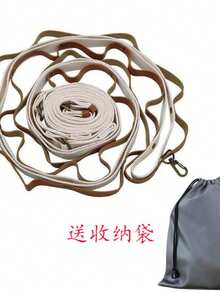 5m Outdoor Camping Leather Hanging Rope, 25 Holes PU Leather Tent Canopy Storage Hanging Strap, Portable Campsite Equipment Hanging Rope, Multi-Functional Home Storage Tie Strap Camping Accessory - View 12