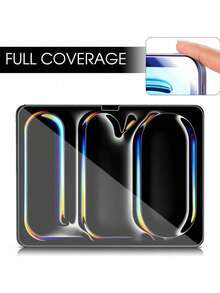XINHONGYU 1 pezzo Pellicola protettiva per schermo, compatibile con iPad 5/6/7/8/9 Gen 10.2/10.5 pollici, Air 1/2/3/4/5 Gen 10.9 pollici, Mini 1/2/3/4/5/6 Gen, Pro 11 pollici, 9.7 pollici, Pro 12.9 pollici (Modelli 2015-2024-2025, A16/10a Gen), Pellicola in vetro temperato, trasparente, compatibile con serie iPad, compleanno, regalo per famiglia e amici, pellicola protettiva per schermo, accessori, anti-caduta, anti-graffio - 1 pz. - Visualizzare 7