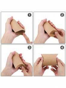 10/20pcs Mini Cardboard Boxes Silver Pillow Shaped Gift Boxes, Wedding, Holiday And Birthday Party Decoration Packaging Boxes, Christmas Gift Packaging - Multicolor - View 4