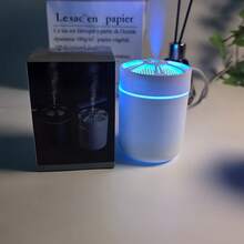 USB 便攜式迷你加濕器,7 色 RGB 花瓣氛圍夜燈,靜音超音波噴霧擴香機,香氛精油擴香器,適用於汽車、臥室、桌面、居家辦公室 - Mist - 查看 13