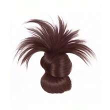 Clip-On Feathered Bun Wig Claw Clip Messy Buns Hair Piece Suitable For Women Daily Wea - 1PC - View 12