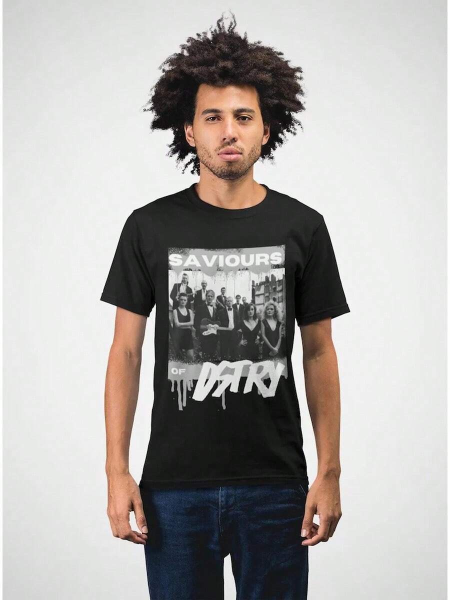 Men T-Shirts - Black - View 1